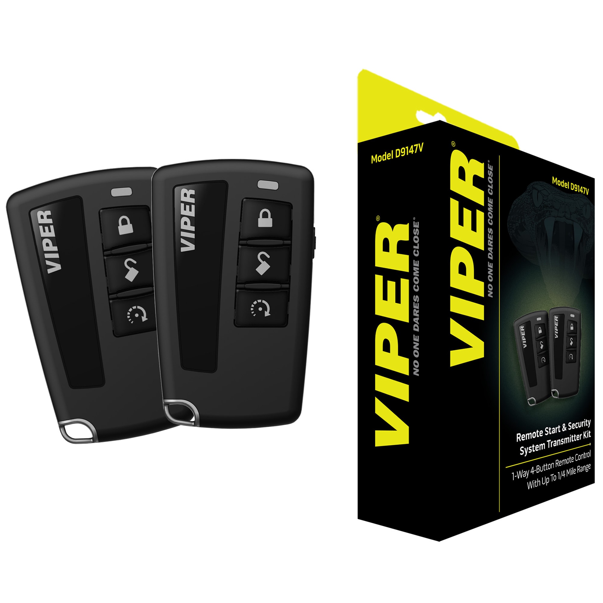 Viper Four-Button 1-Way RF Kit Up To Mile Range, , hires