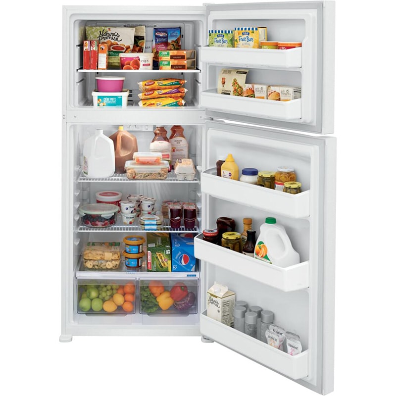 Frigidaire 30 in. 18.3 cu. ft. Top Refrigerator White P.C. Richard
