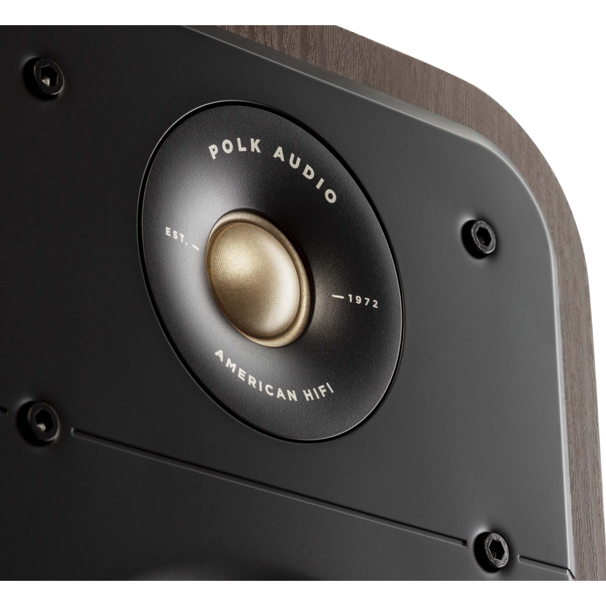 Polk Signature Elite ES50 High-Quality Compact Floor-Standing Tower Speaker - Brown, Brown, hires