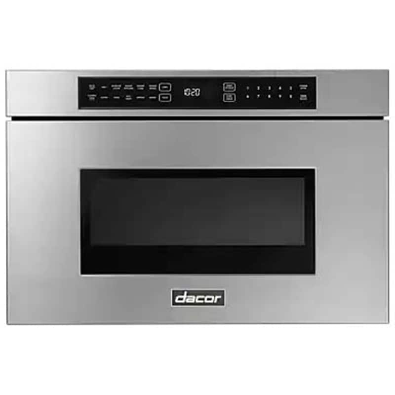 Dacor 24 in. 1.2 cu. ft. 950W Drawer Microwave with Sensor Cooking - Silver Stainless, , hires