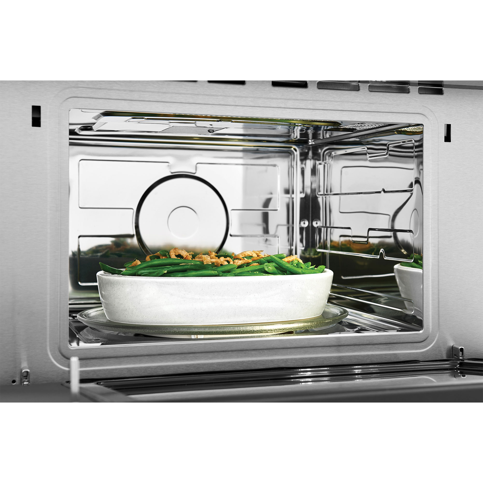 Frigidaire Gallery 30 in. 1.6 cu. ft. 950W Built-In Microwave with Sensor Cooking - Black Stainless, Black Stainless, hires