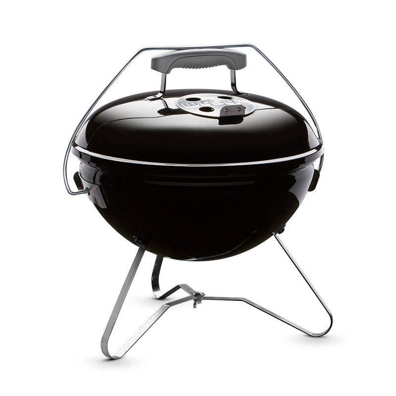 Weber Smokey Joe 14 in. Portable Charcoal Grill - Black, , hires