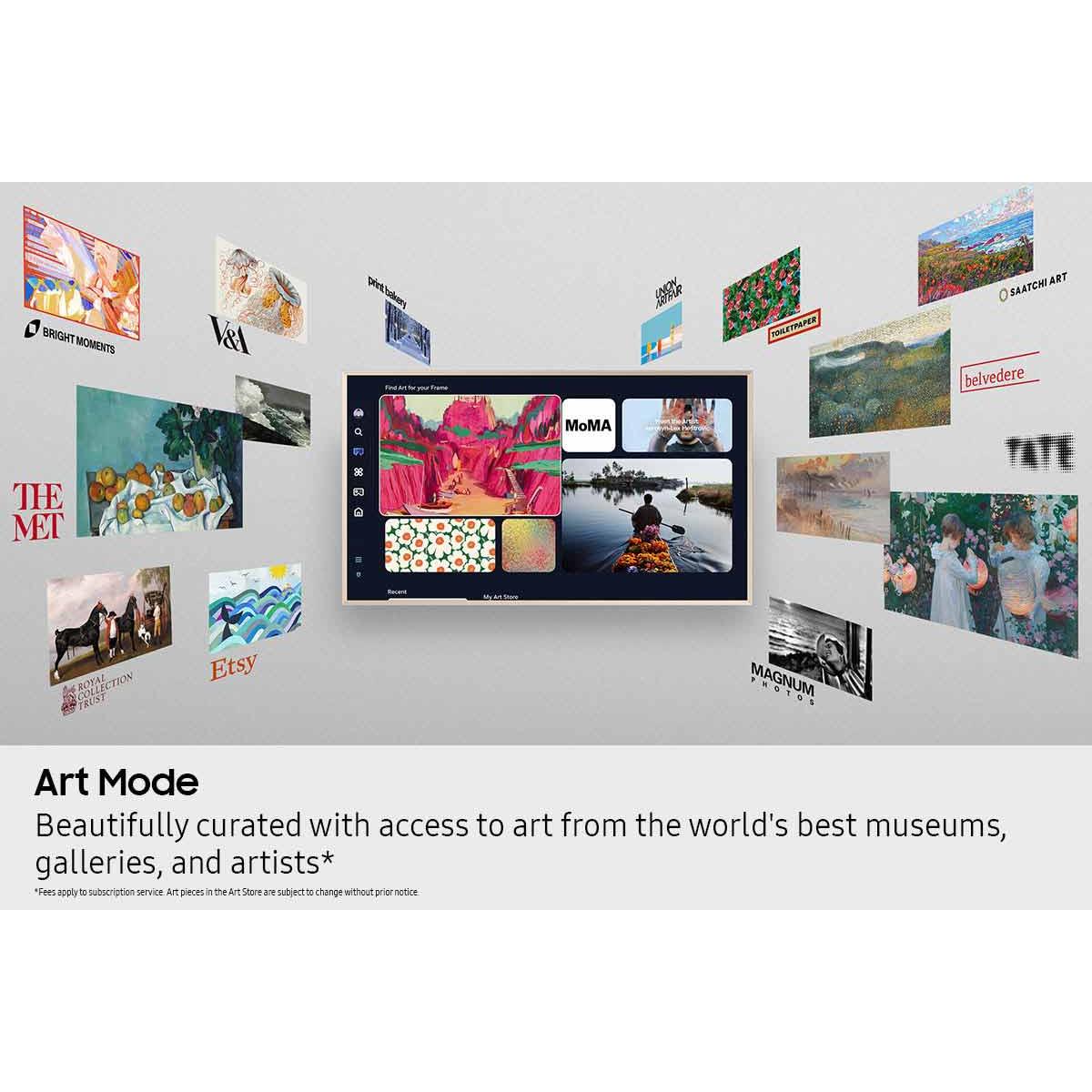 Samsung - 85" Class The Frame Pro LS03FW Neo QLED 4K UHD Smart Tizen TV, , hires