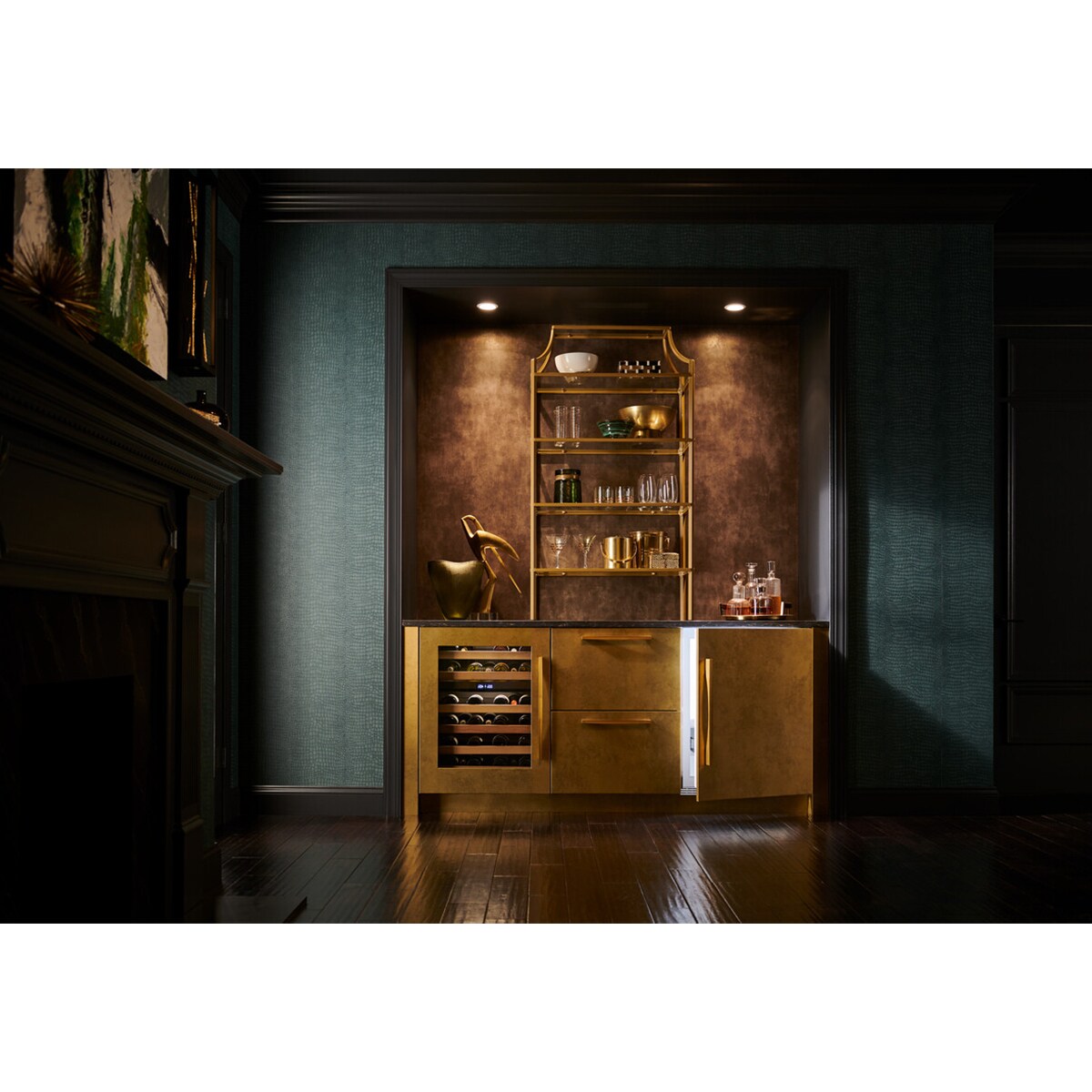 Sub-Zero Designer Series 24 in. Built-In 4.7 cu. ft. Smart Undercounter Refrigerator - Custom Panel Ready, , hires