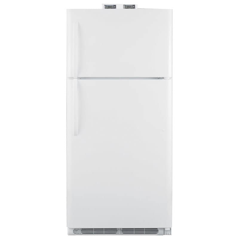 Summit 30 in. 18.0 cu. ft. Top Freezer Refrigerator - White, , hires