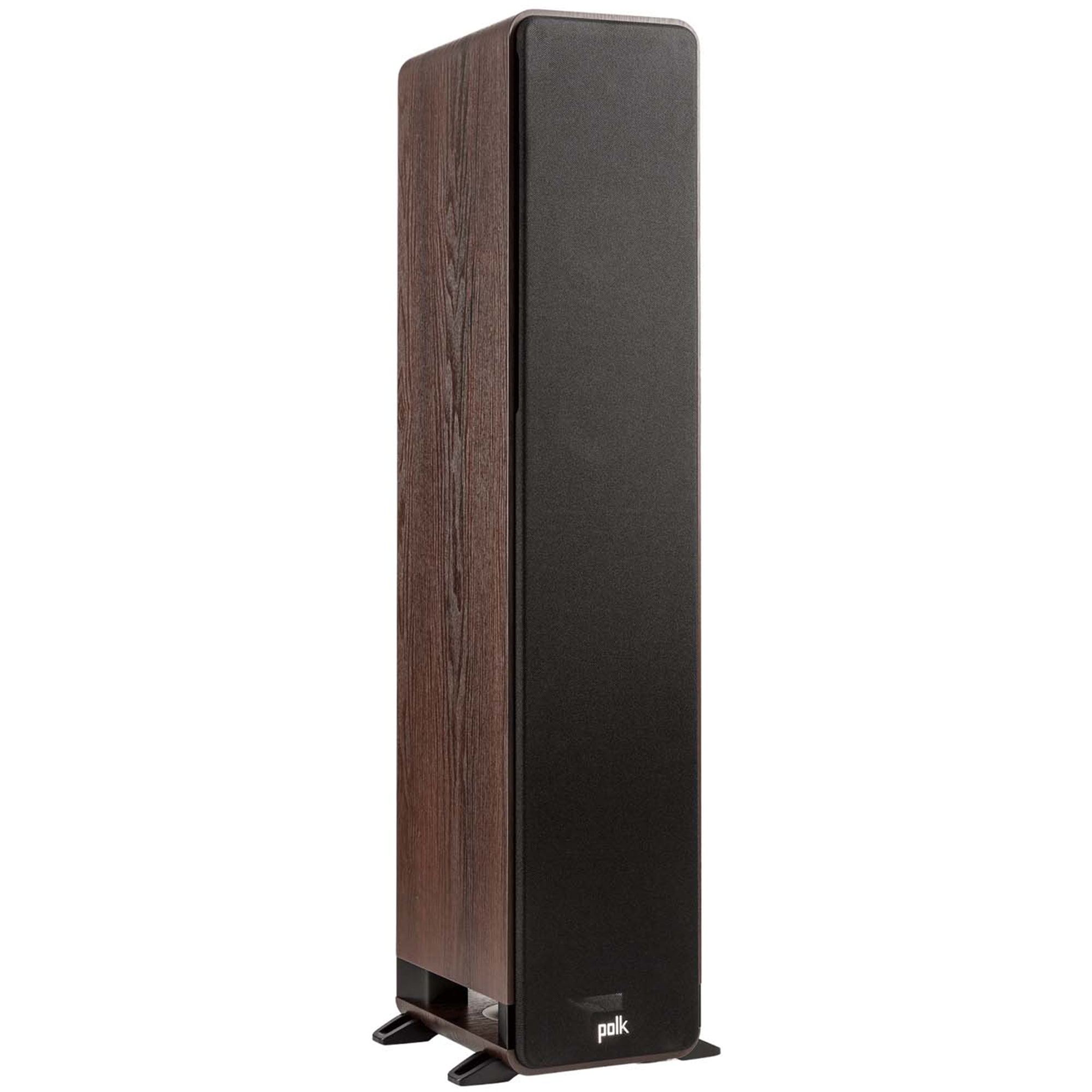 Polk Signature Elite ES50 High-Quality Compact Floor-Standing Tower Speaker - Brown, Brown, hires