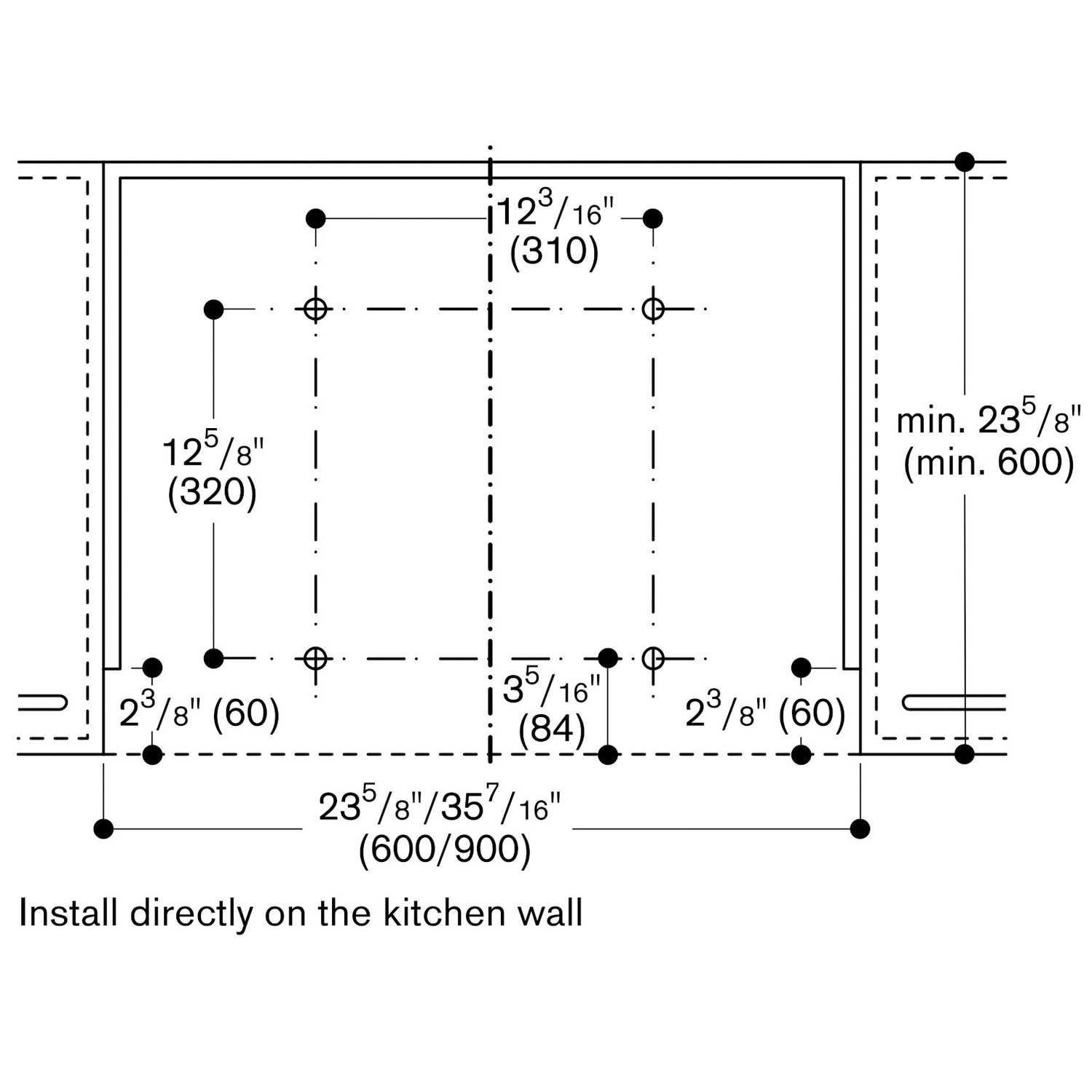 Gaggenau 200 Series 36 in. Convertible Standard Style Range Hood with 370 CFM, 3 Fan Speeds & 2 LED Lights - Stainless Steel, , hires