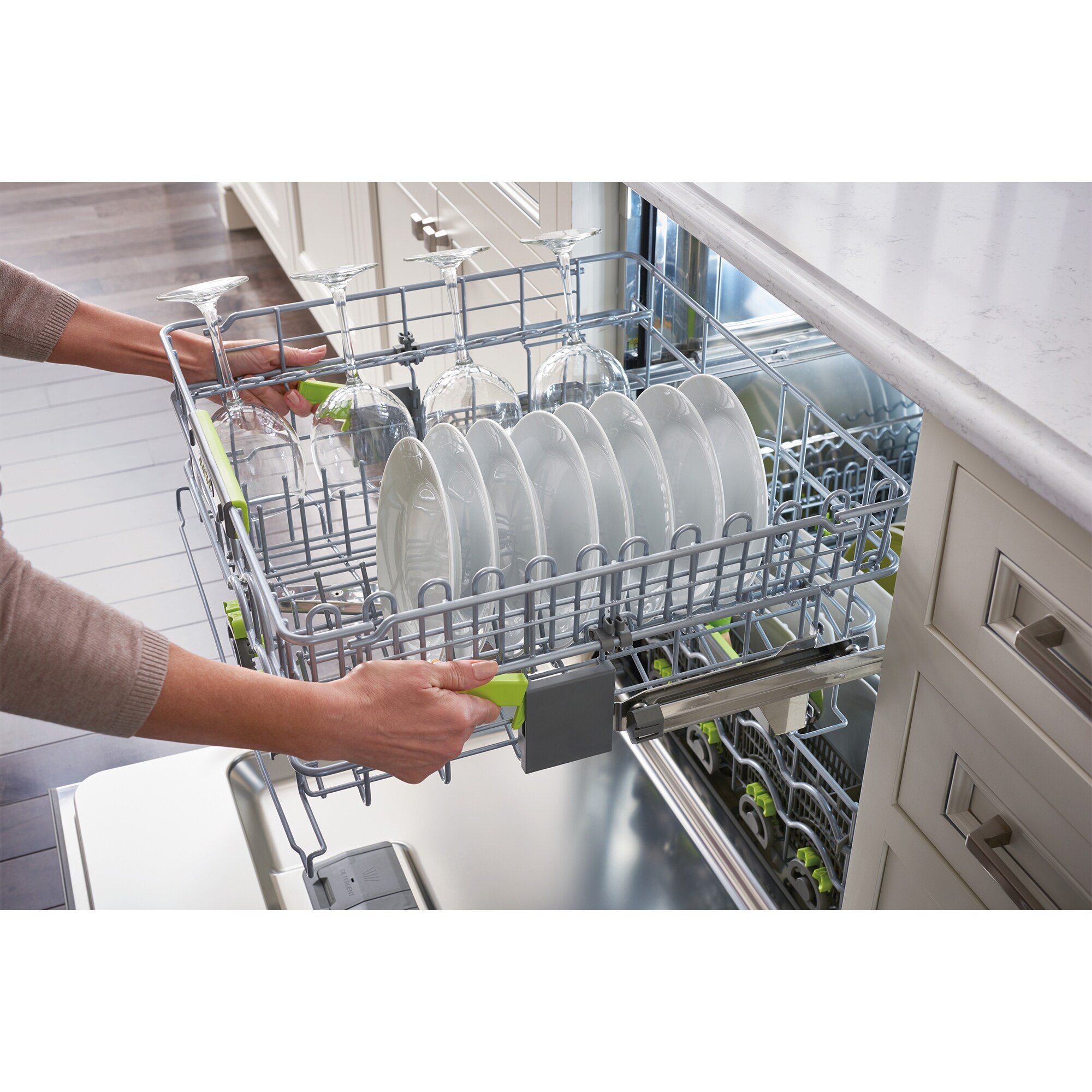 Cove 24 in. Top Control Smart Dishwasher with 41 dBa Sound Level & 3rd-Rack - Custom Panel Ready, , hires