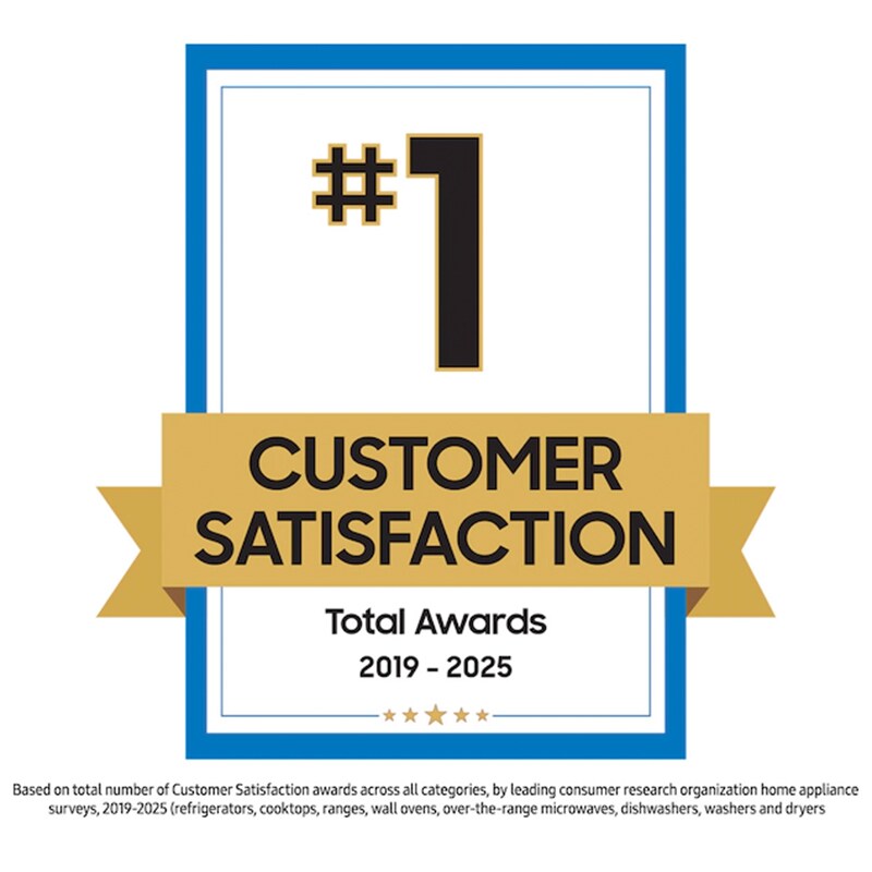 Samsung Bespoke 24 in. Top Control Smart Dishwasher with 38 dBA Sound Level, 3rd-Rack, Smart Dry with AutoRelease Door - Fingerprint Resistant Stainless Steel, , hires