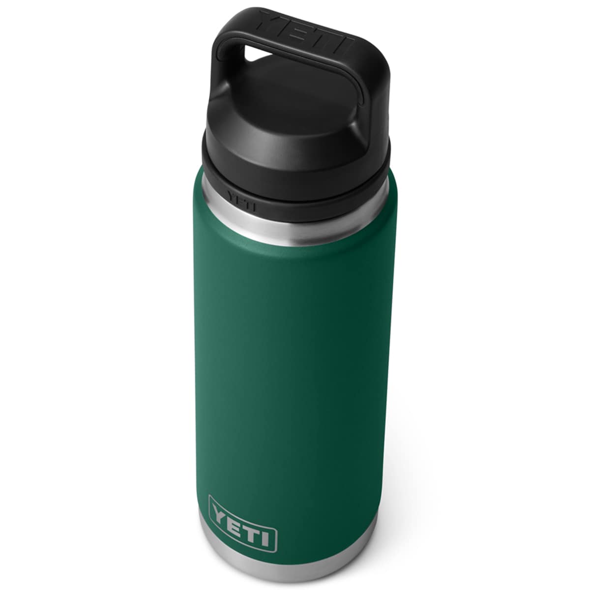 YETI Rambler 26 oz Water Bottle with Chug Cap - Black Forest Green, Black Forest Green, hires