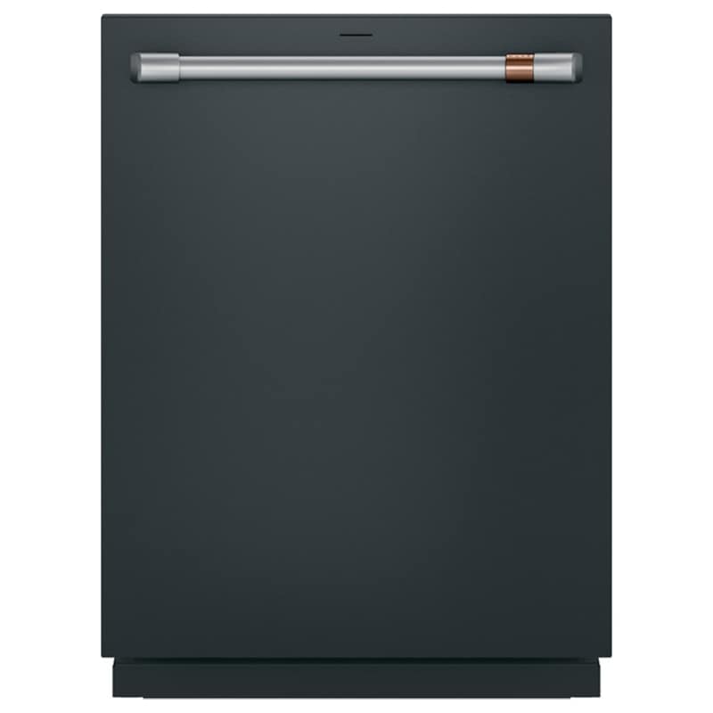 Cafe 24 in. Top Control Flush-Mount Smart Dishwasher with 44 dBa Sound Level, 3rd-Rack & Dual Convection Ultra Dry - Matte Black, , hires