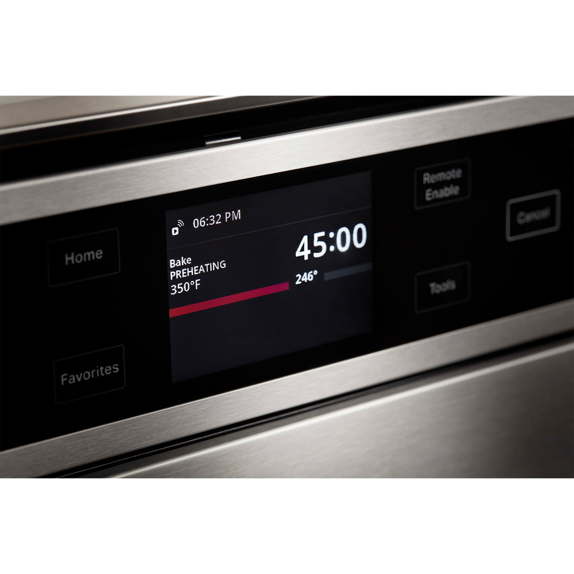 KitchenAid 24 in. 2.6 cu. ft. Smart Electric Single Wall Oven with True European Convection - Fingerprint Resistant Stainless Steel, , hires