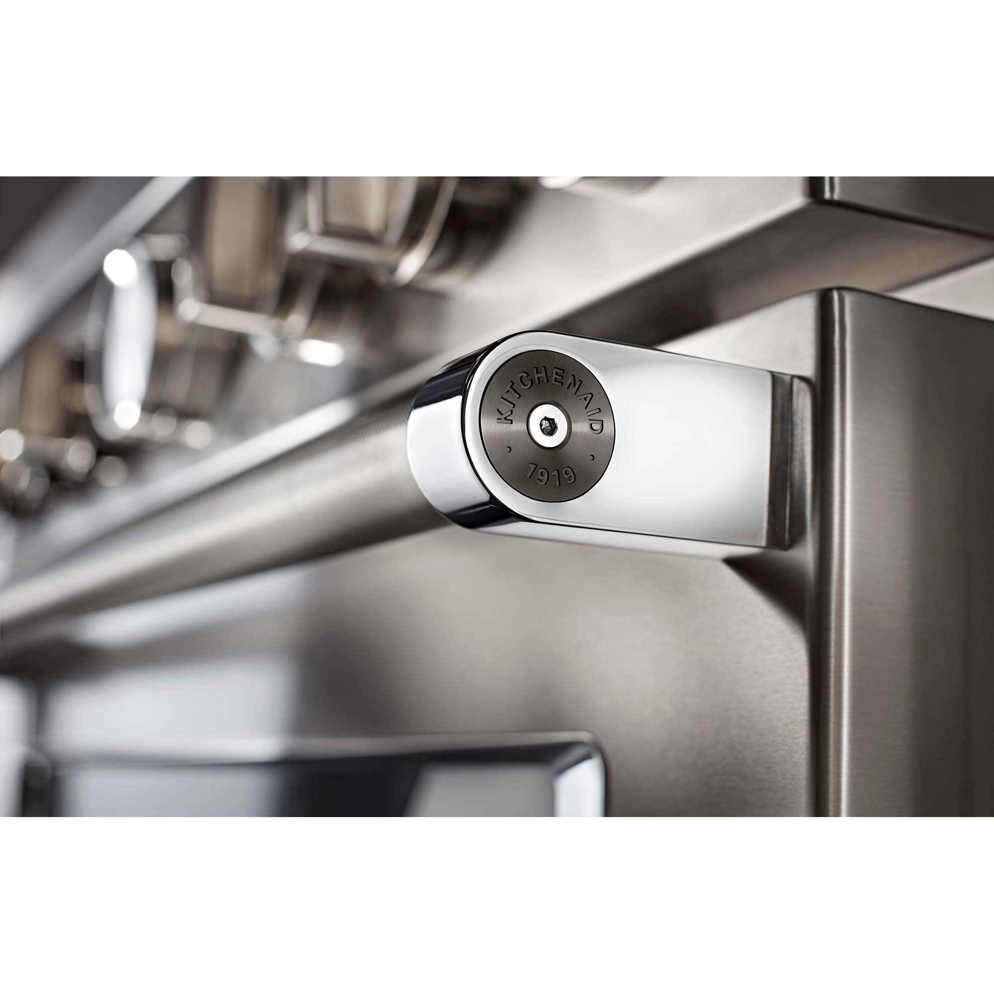 KitchenAid 30 in. 4.1 cu. ft. Smart True European Convection Dual Fuel Range with 4 Sealed Burners - Stainless Steel, , hires