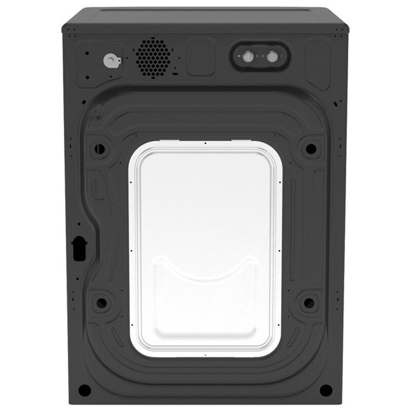 GE 28 in. 5.0 cu. ft. Smart Stackable Front Load Washer with OdorBlock, Sanitize Cycle & Steam Cycle - Carbon Graphite, Carbon Graphite, hires