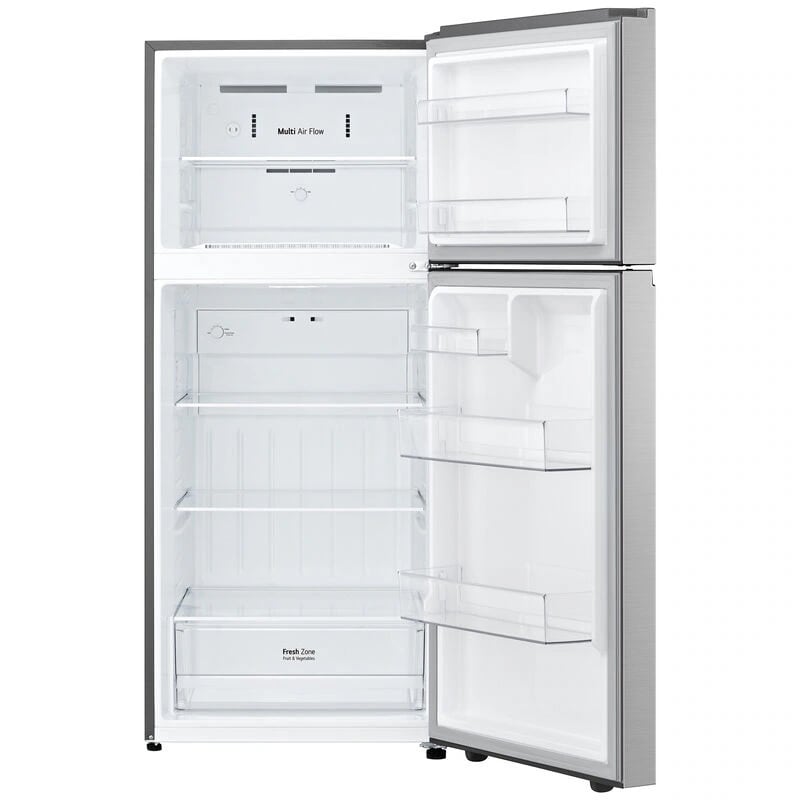 LG 28 in. 17.5 cu. ft. Garage Ready Top Freezer Refrigerator - PrintProof Stainless Steel, PrintProof Stainless Steel, hires