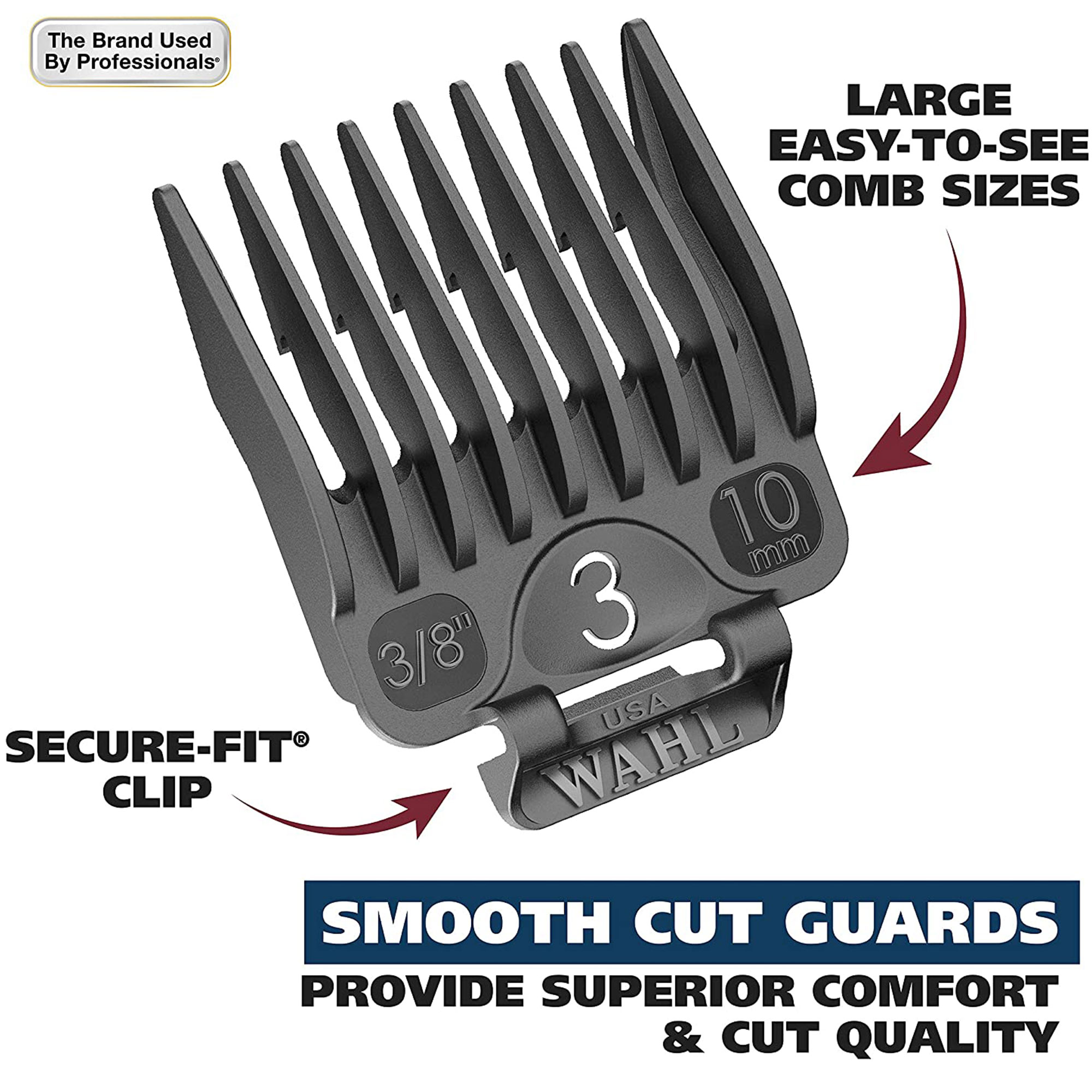 Wahl 24 Piece Chrome Hair Cutting Kit, , hires