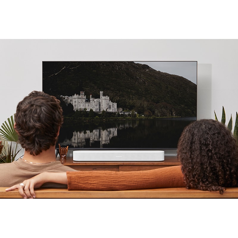 Sonos Beam (Gen 2) 5 Channel Dolby Atmos Smart Sound Bar - White, White, hires