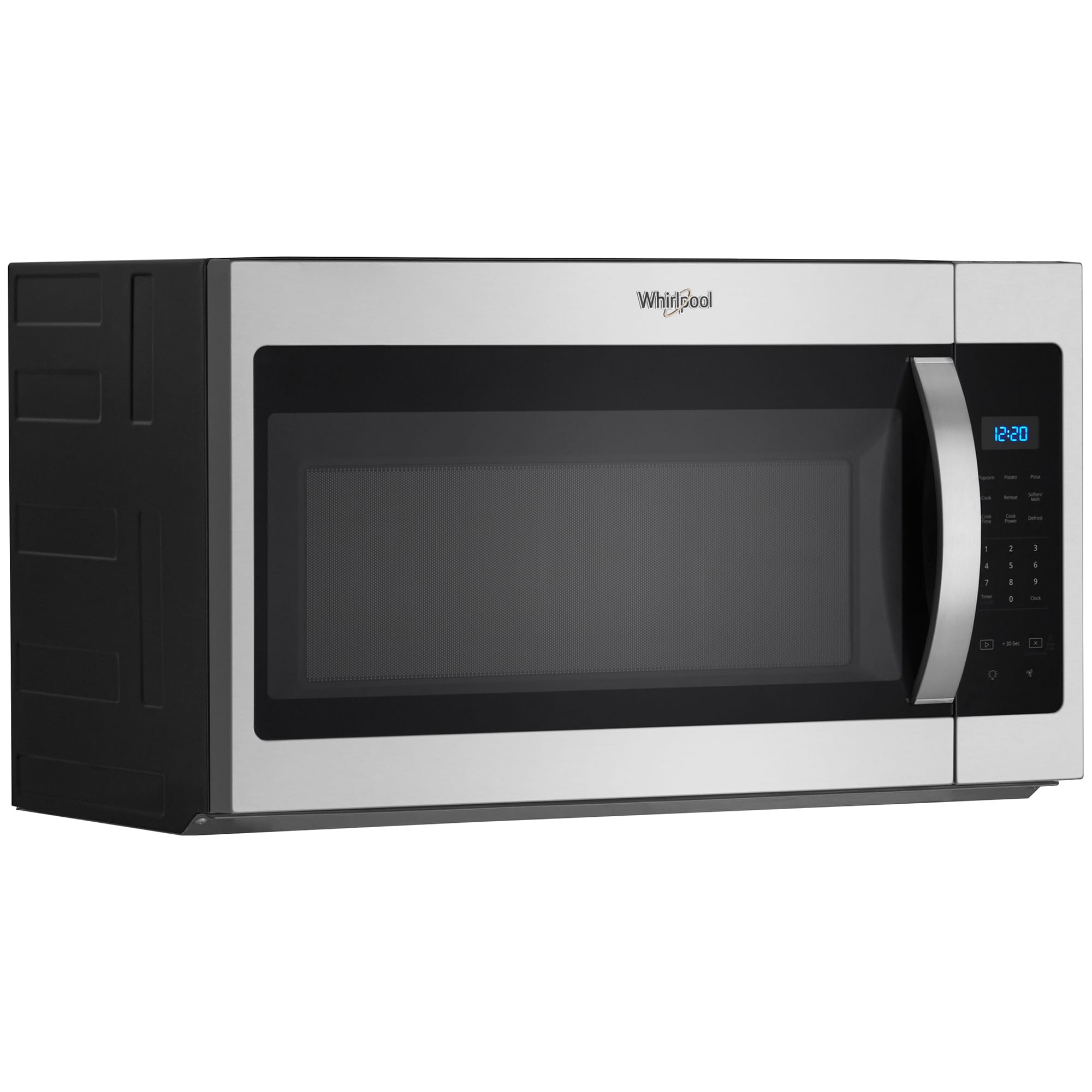 Whirlpool 30 in. 1.7 cu. ft. 1000W Over-the-Range Microwave with 300 CFM - Fingerprint Resistant Stainless, Fingerprint Resistant Stainless, hires