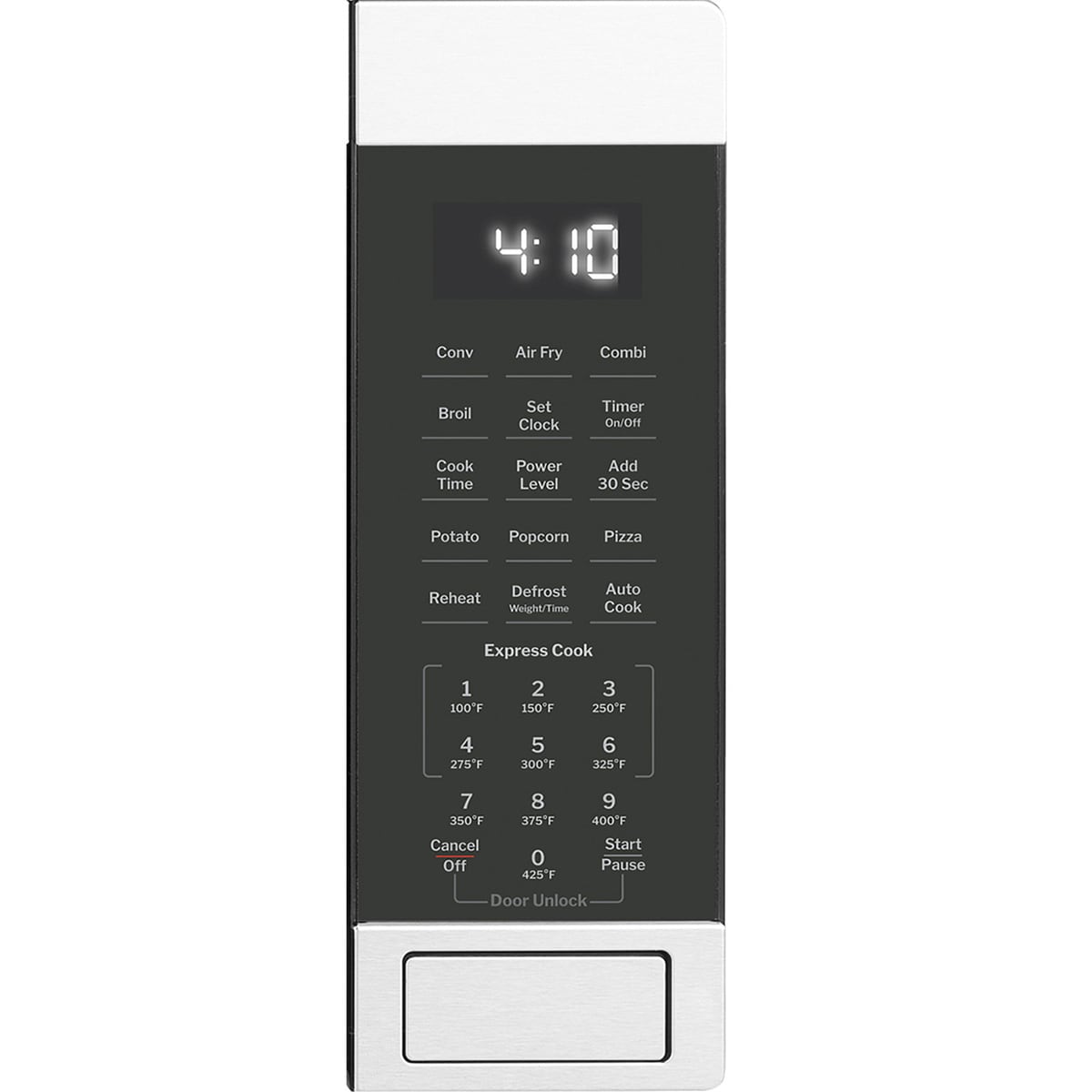 GE 21 in. 1.0 cu. ft. 1050W Countertop Microwave with Convection Cooking - Stainless Steel, , hires