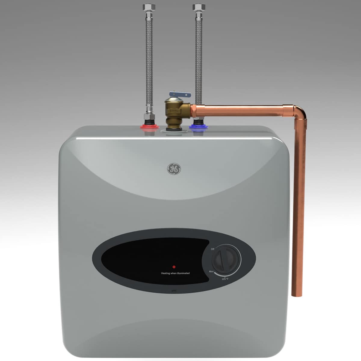 GE Electric 6 Gallon Small Point of Use Water Heater with 8-Year Parts Warranty, , hires