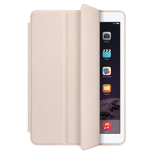 Apple iPad Air 2 Leather Smart Case - Soft Pink, , hires