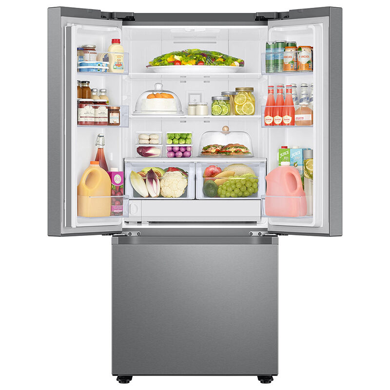 Samsung 30 in. 22.0 cu. ft. Smart French Door Refrigerator with Ice