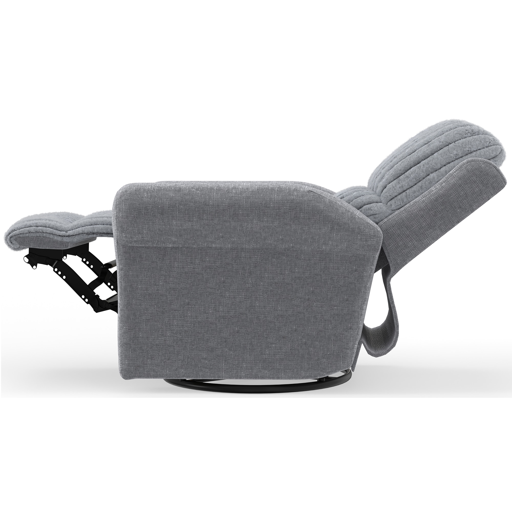 Catnapper Foxy Swivel Glider Recliner - Nickel, , hires