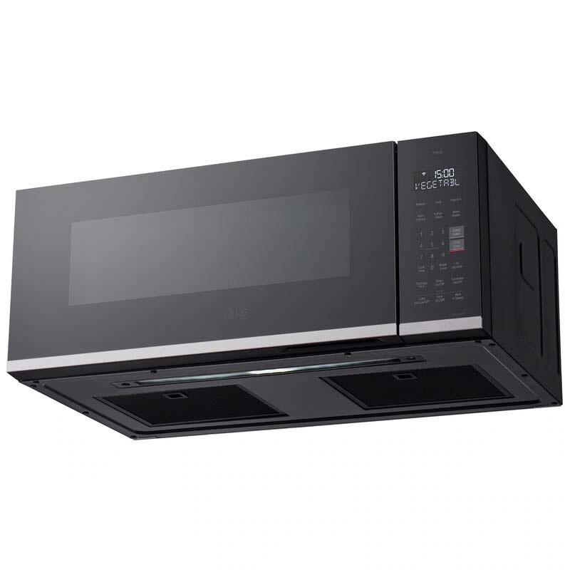 LG 30 in. 1.3 cu. ft. 1000W Low Profile Smart Over-the-Range Microwave with 400 CFM - PrintProof Stainless Steel, , hires
