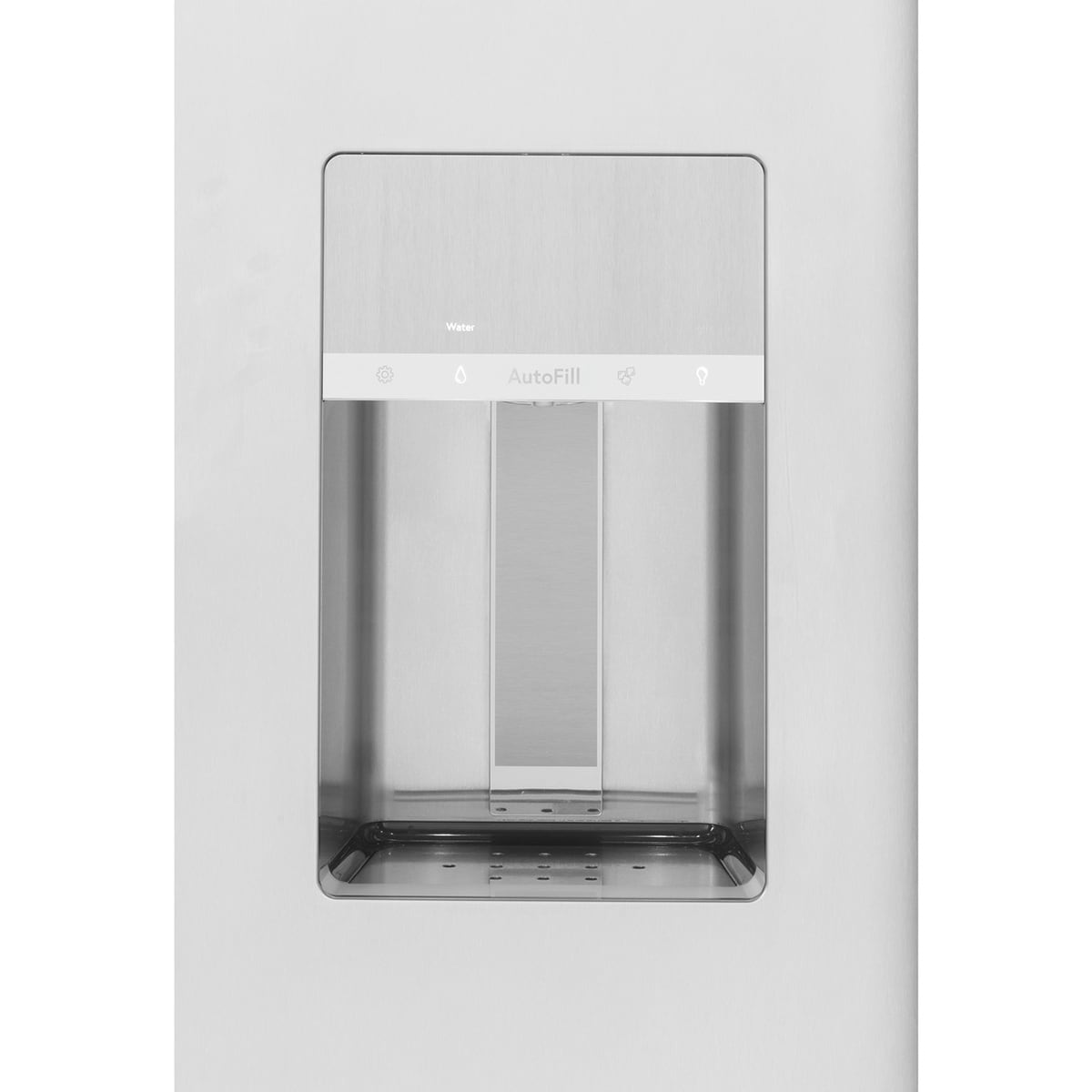 Cafe 48 in. 28.7 cu. ft. Built-In Smart Counter Depth Side by Side Refrigerator with Ice & Water Dispenser - Stainless Steel, , hires