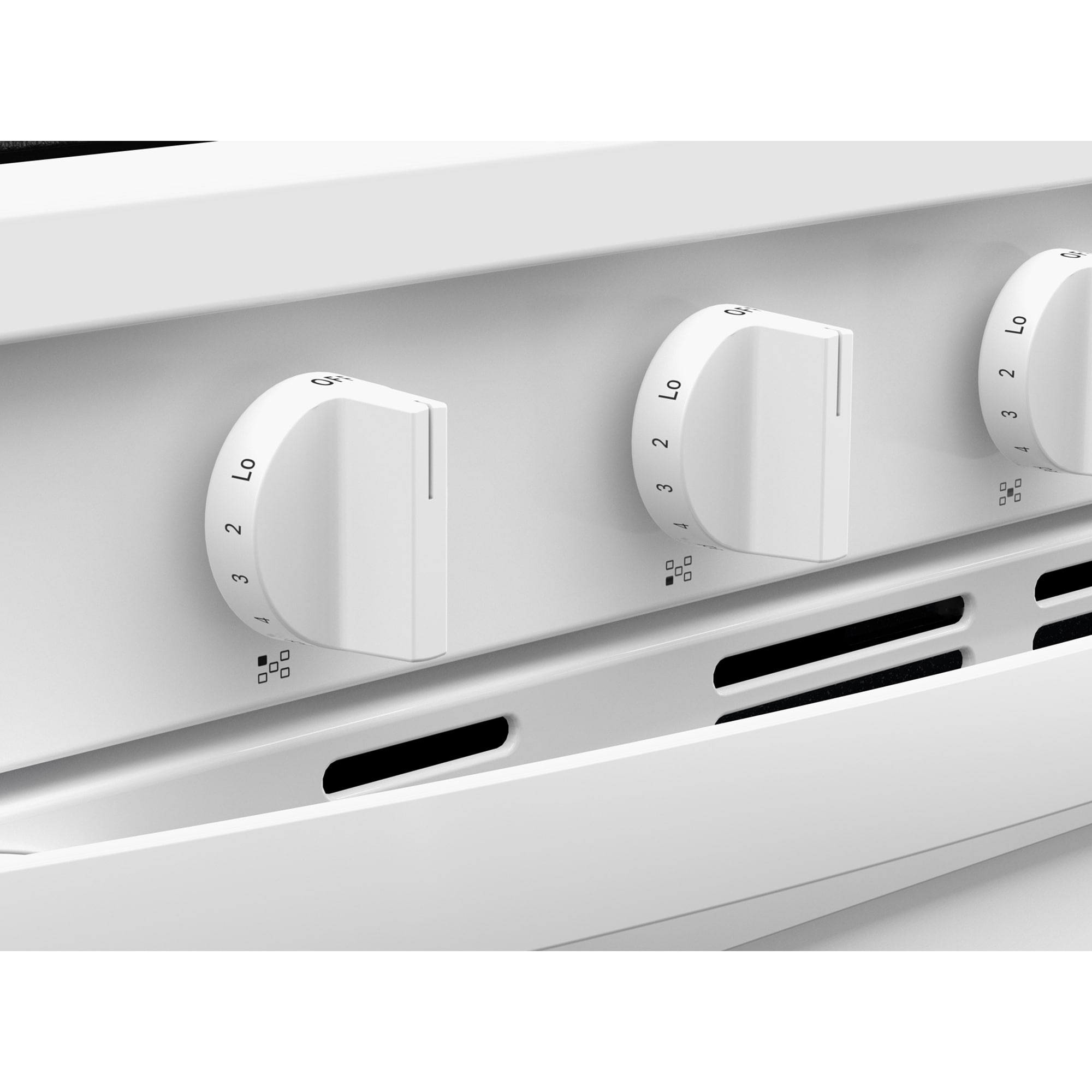 Whirlpool 30 in. 5 cu. ft. Air Fry Standard Convection Gas Range with 5 Sealed Burners - White, White, hires