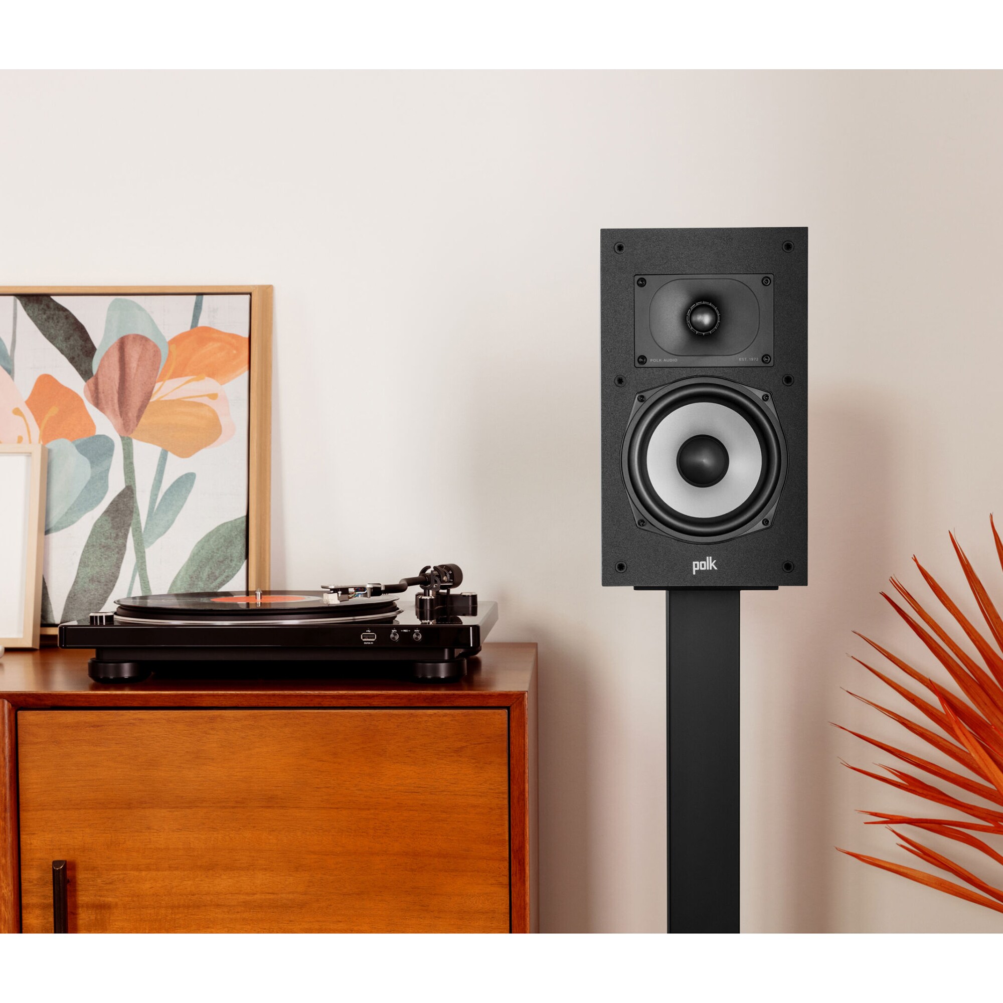 Polk Monitor XT20 High Resolution Compact Bookshelf Speakers (Pair) - Black, , hires