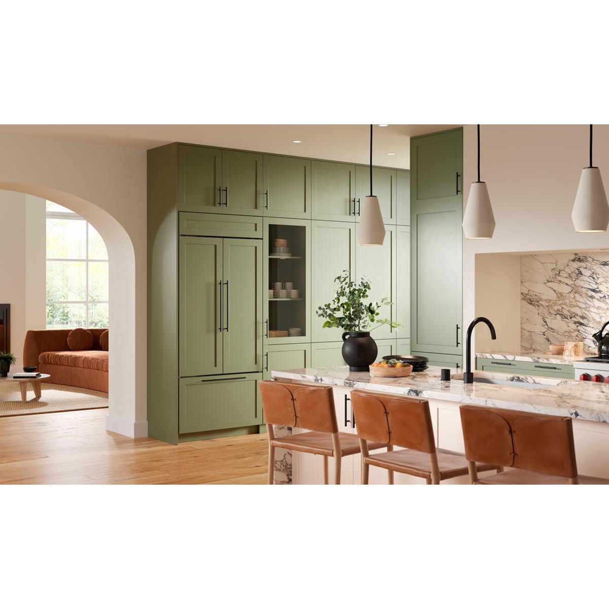 Sub-Zero Classic Series 36 in. Built-In 20.5 cu. ft. Smart Counter Depth French Door Refrigerator - Custom Panel Ready, , hires