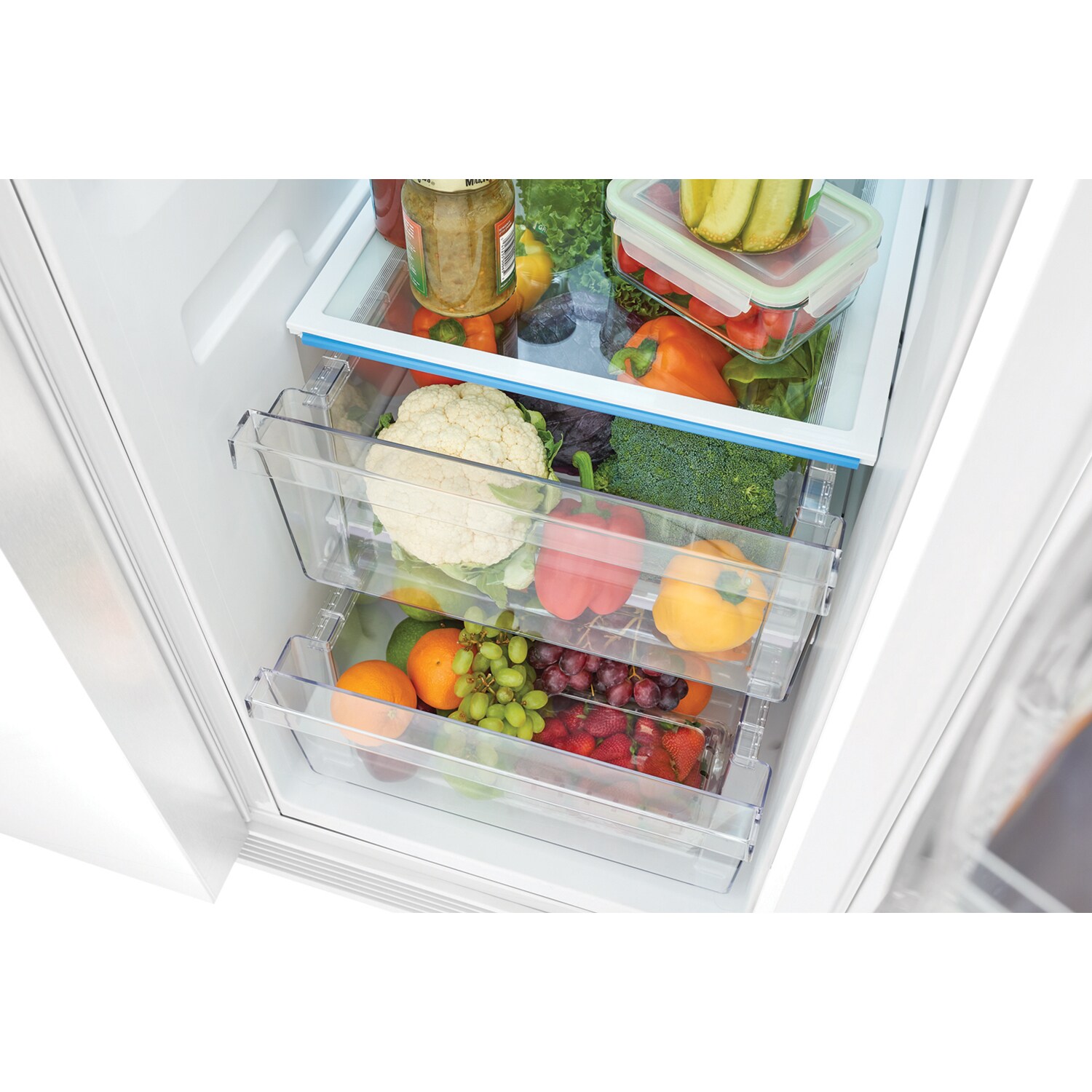 Frigidaire 36 in. 25.6 cu. ft. Side by Side Refrigerator with Ice & Water Dispenser - White, White, hires