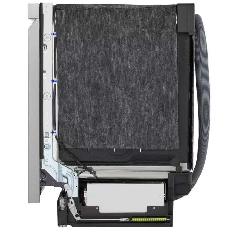 LG 24 in. Top Control Smart Dishwasher with 46 dBa Sound Level, 3rd-Rack, Dynamic Heat Dry & Pocket - PrintProof Stainless Steel, PrintProof Stainless Steel, hires