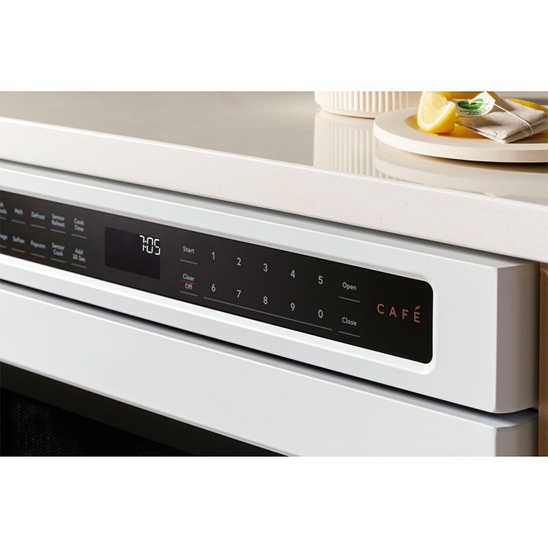 Cafe 24 in. 1.2 cu. ft. 1000W Drawer Microwave with Sensor Cooking - Stainless Steel, Stainless Steel, hires