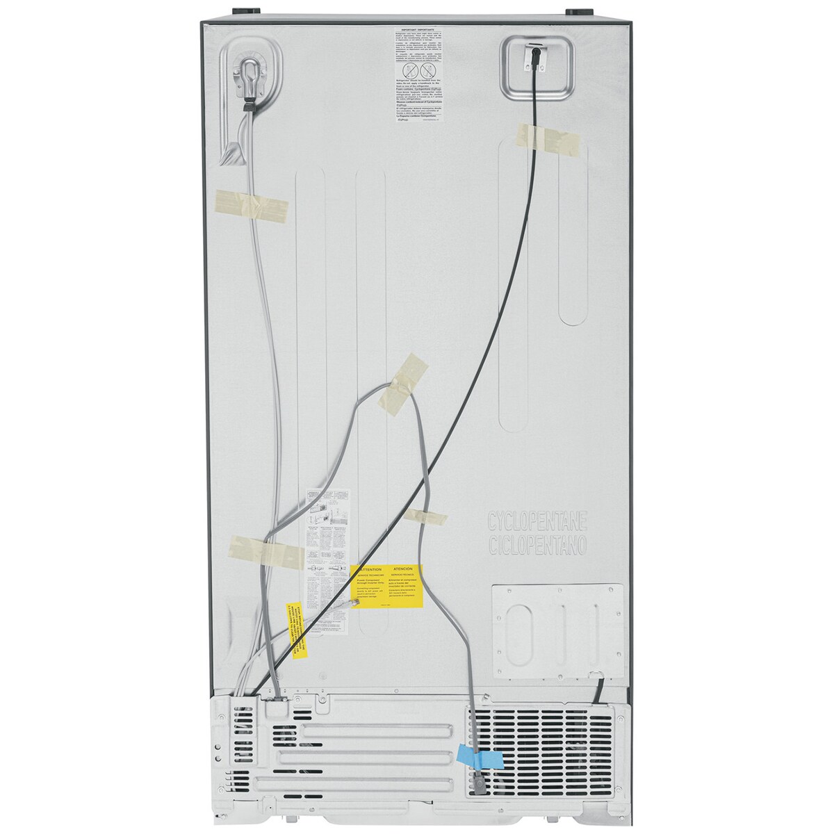 GE Profile 36 in. 25.3 cu. ft. Side by Side Refrigerator with Ice & Water Dispenser - Fingerprint Resistant Stainless, , hires