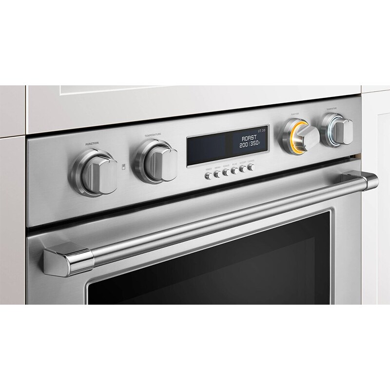 Fisher Paykel Pro Series 7 30 in. 4.1 cu. ft. Electric Single Wall Oven with True European Convection - Stainless Steel, , hires