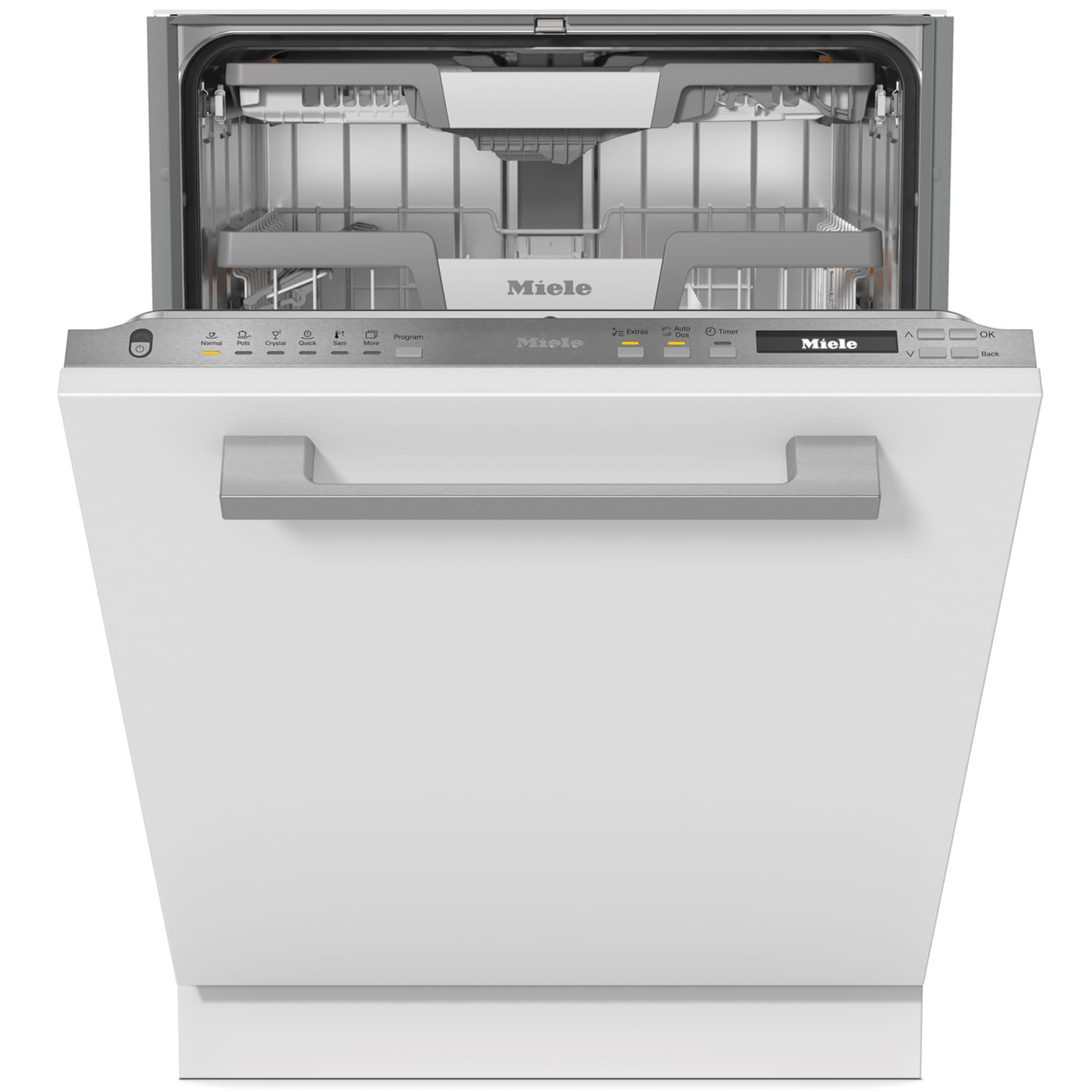 Miele 24 in. Top Control Smart Dishwasher with 42 dBa Sound Level & 3rd-Rack - Custom Panel Ready, , hires