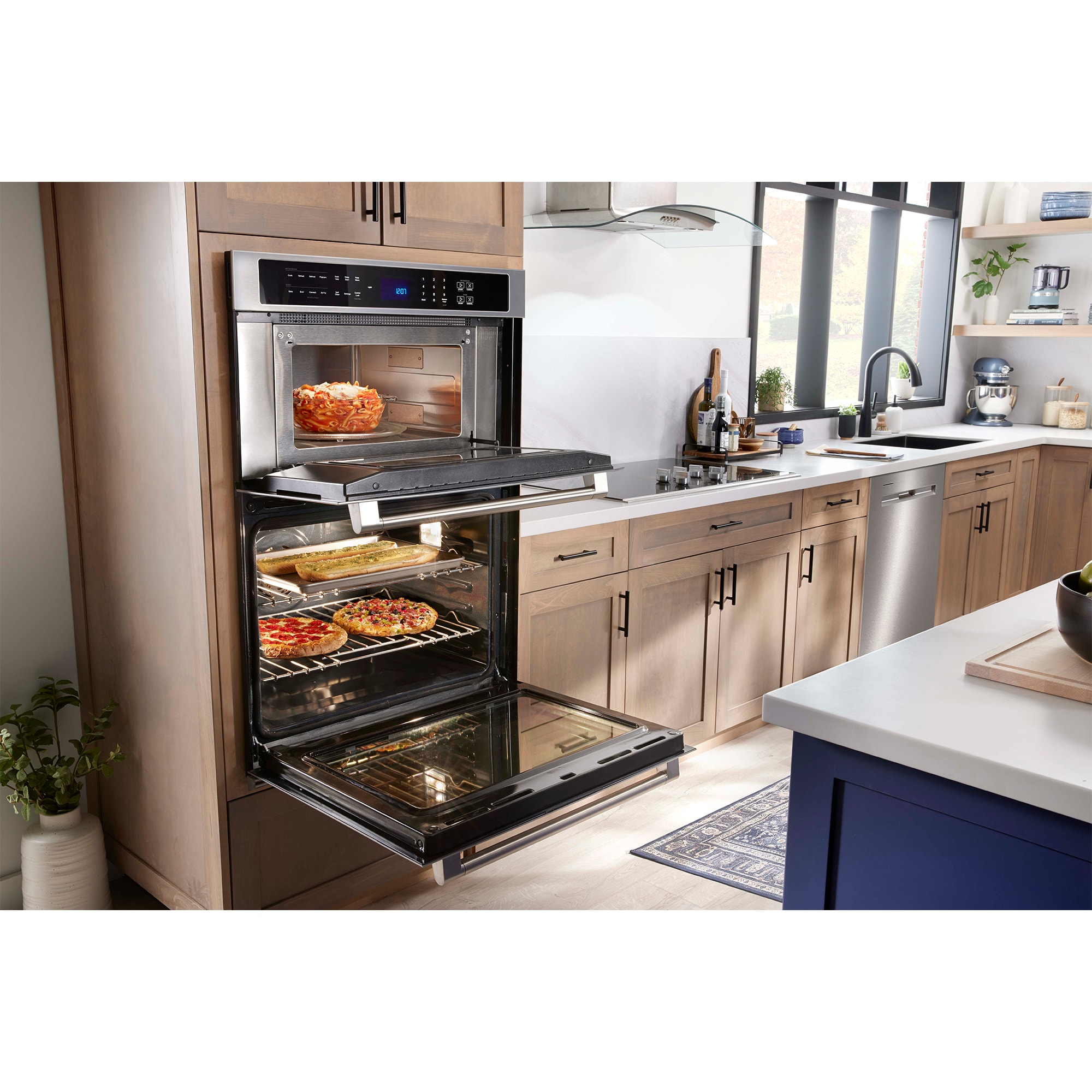 Maytag 30 in. 6.4 cu. ft. Electric Oven/Microwave Combo Wall Oven with True European Convection