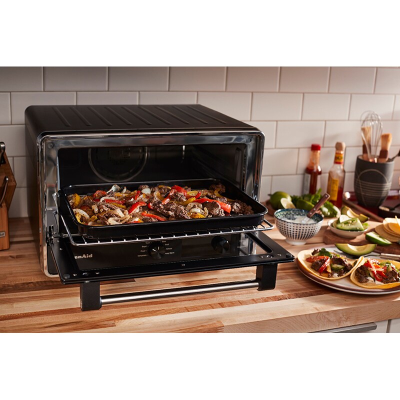 KitchenAid Digital Countertop Oven with Air Fryer - Matte Black, , hires