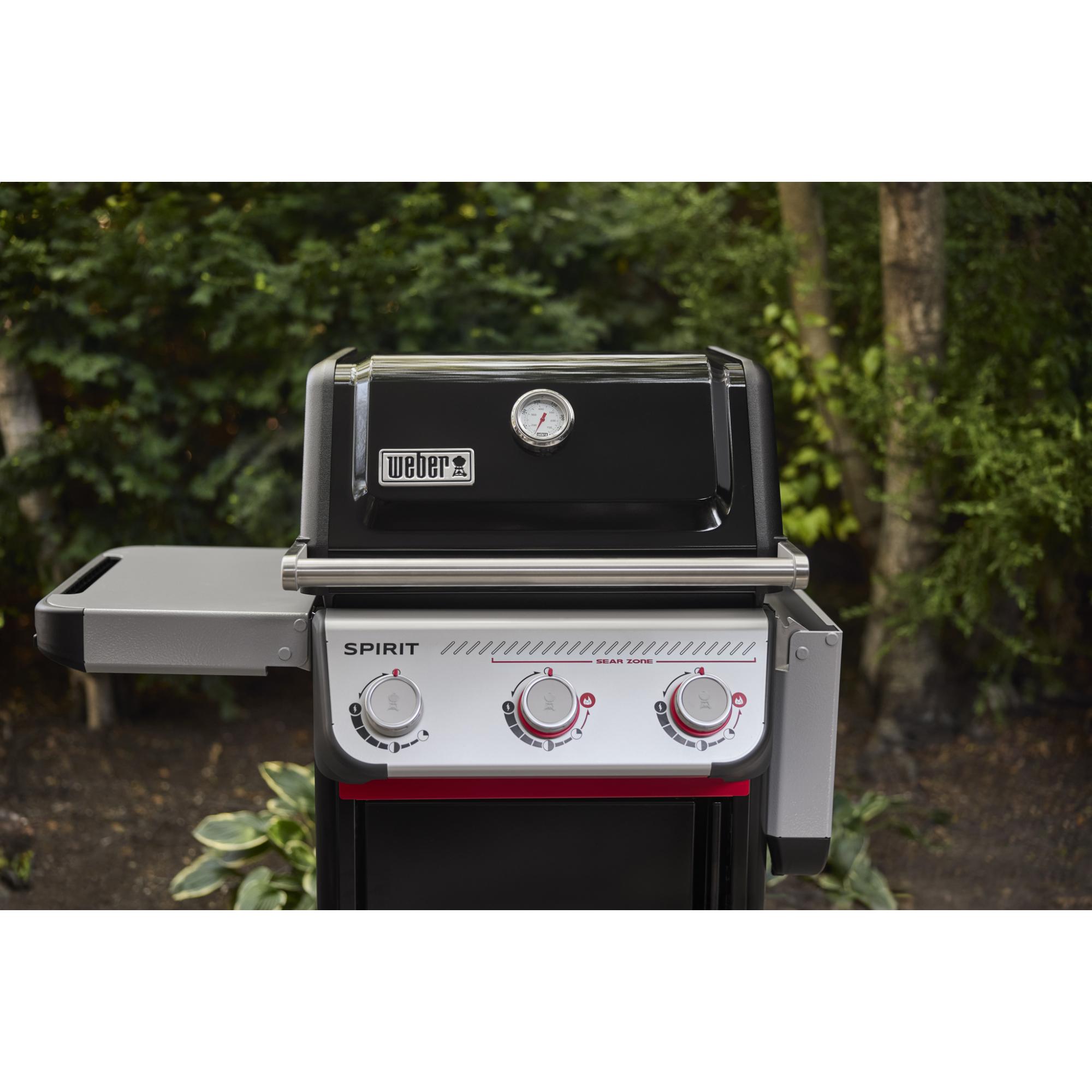 Weber Spirit E-325 3-Burner LP Gas Grill with Snap Jet Ignition System & Sear Burner - Black, , hires