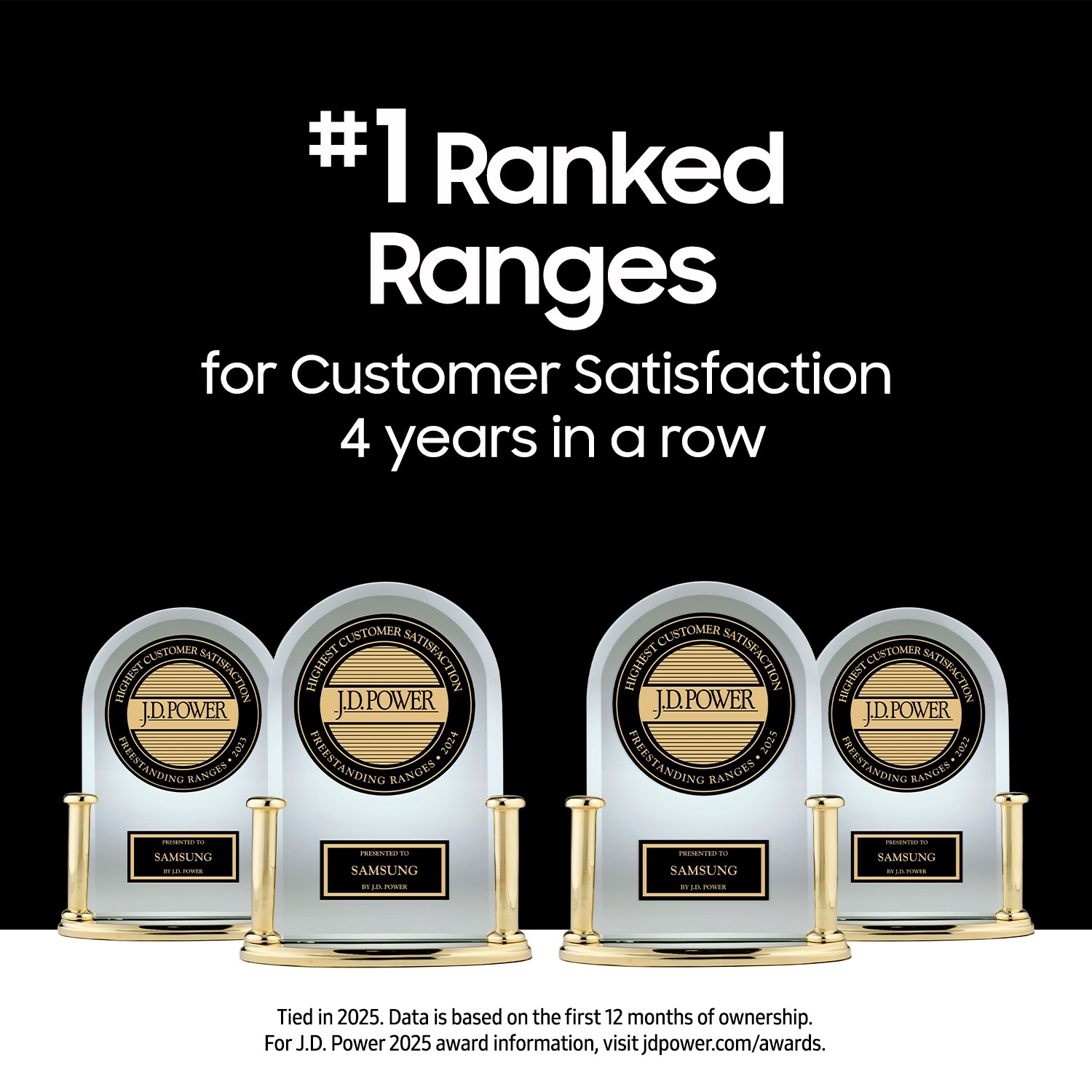 Samsung Bespoke 30 in. 6 cu. ft. Smart Slide-In Gas Range with 5 Sealed Burners - Matte Black Steel, Matte Black Steel, hires