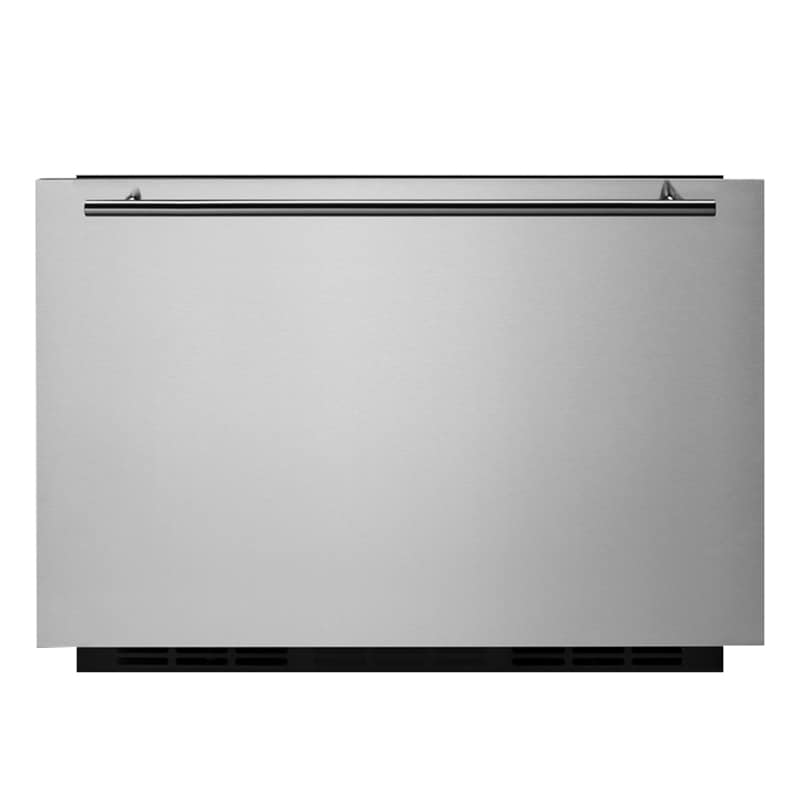 Summit 24 in. 1.6 cu. ft. Outdoor Single Refrigerator Drawer - Stainless Steel/Panel Ready, , hires