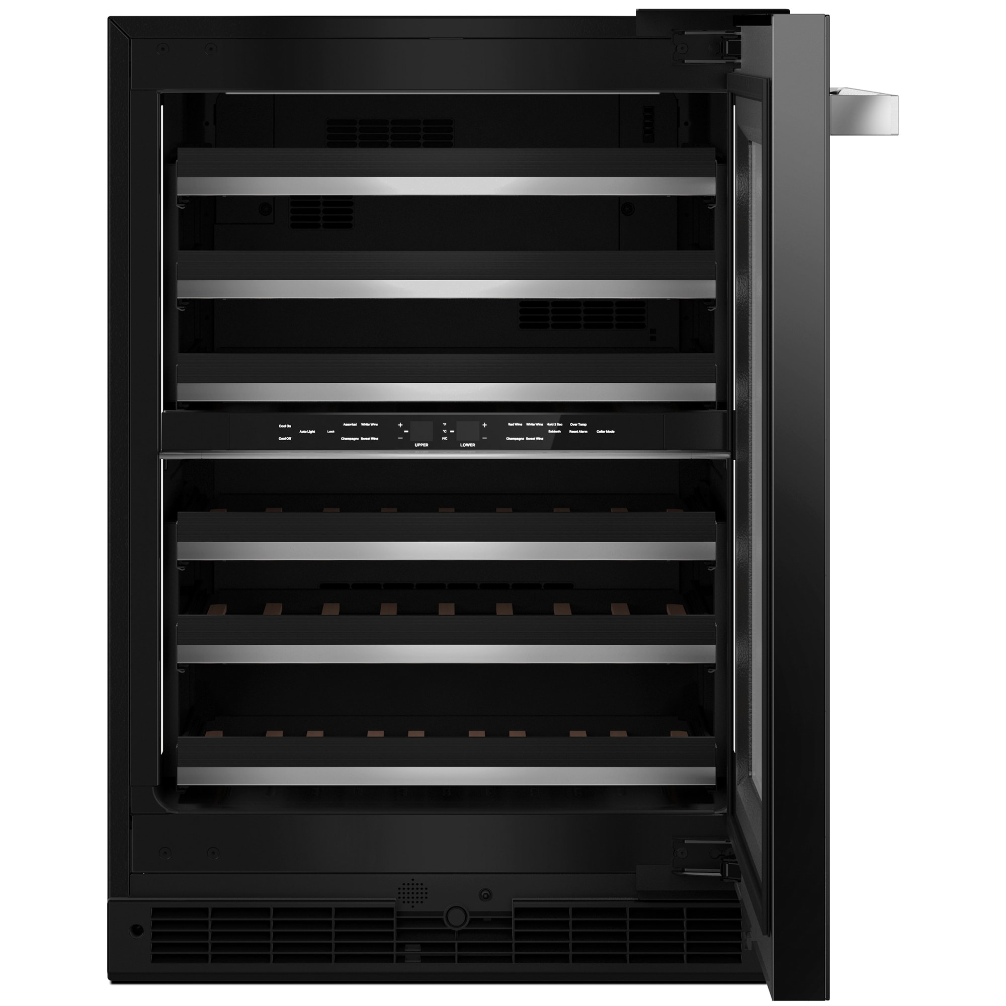 JennAir Noir 24 in. Compact BuiltIn Wine Cooler with 45 Bottle