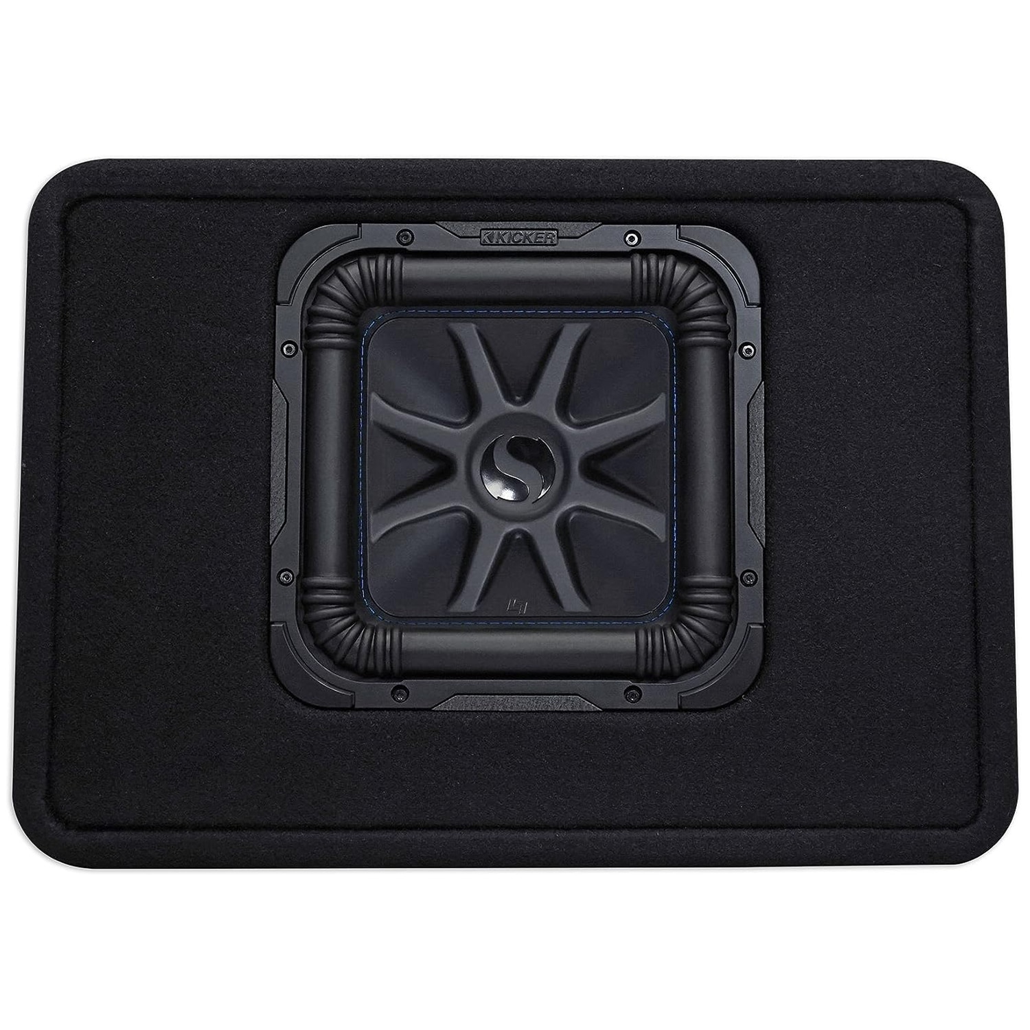 Kicker Ported enclosure with one Solo-Baric L7S Series 2-ohm 10" subwoofer, , hires