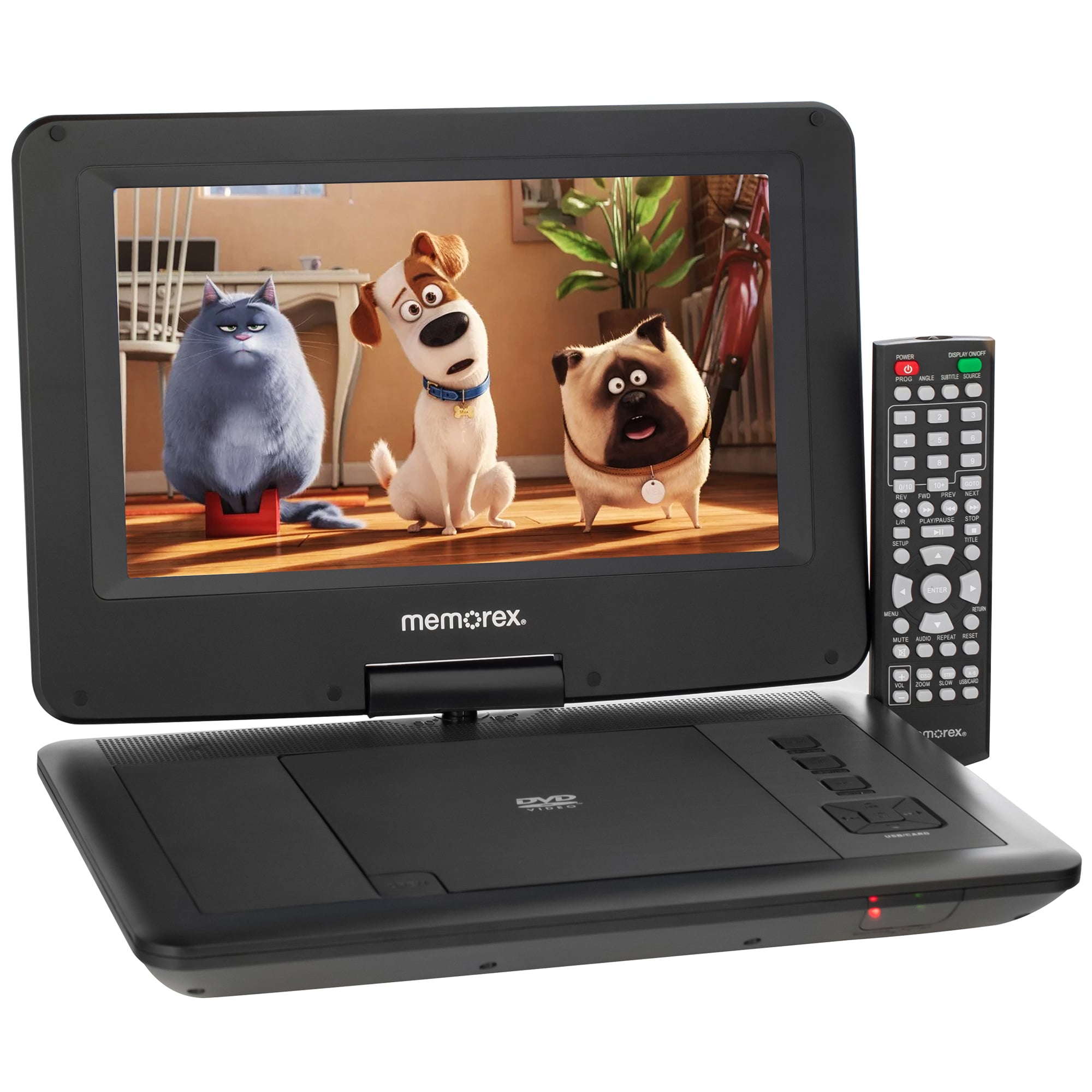 Memorex 10.1" Portable DVD Player, , hires