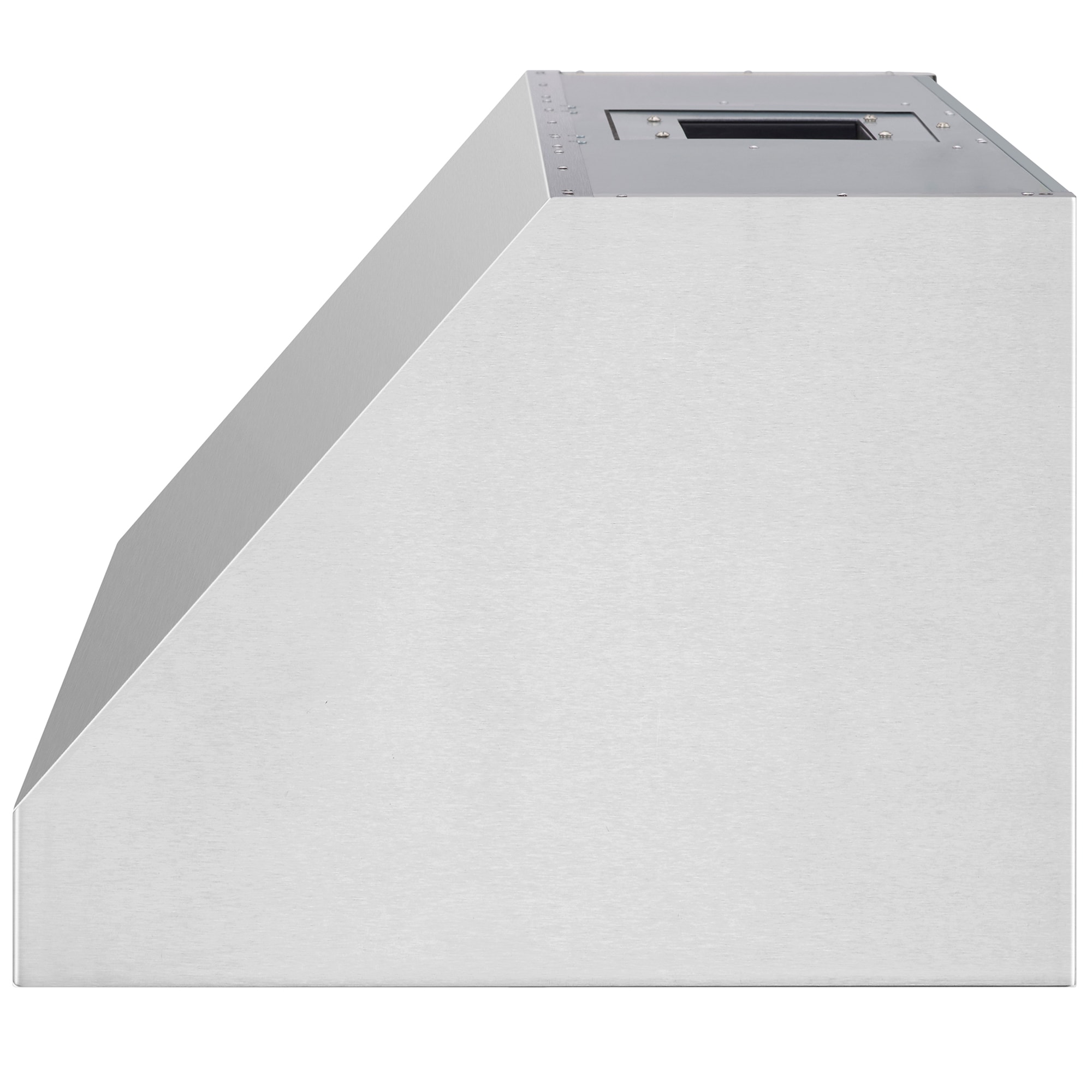 Signature Kitchen Suite 48 in. Smart Ducted Canopy Pro Style Style Range Hood with 650 CFM, 5 Fan Speeds & 1 LED Light - Stainless Steel, , hires