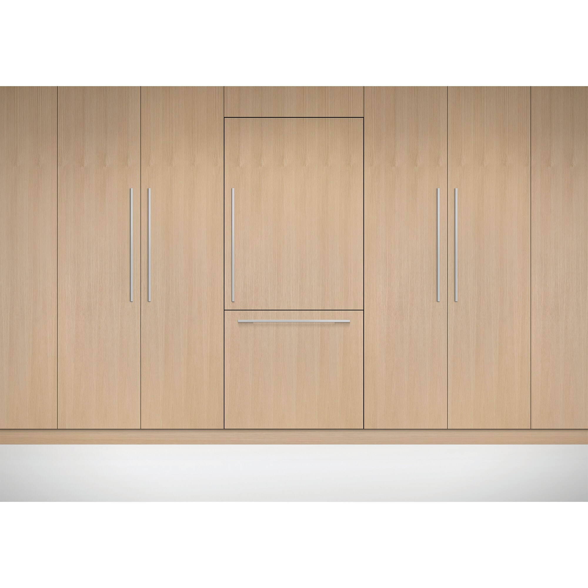 Fisher & Paykel Series 7 Integrated 36 in. Built-In 16.8 cu. ft. Smart Counter Depth Bottom Freezer Refrigerator with Ice Maker Right Hinged - Custom Panel Ready, , hires