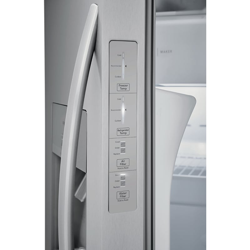 Frigidaire 36 in. 25.6 cu. ft. SidebySide Refrigerator With External