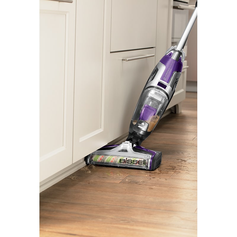 Bissell CrossWave Pet Pro Wet/Dry Multi-Surface Vacuum - Titanium With Grapevine Purple and Sparkle Silver, , hires